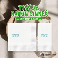 Tissue Napkin Dinner - Custom Logo