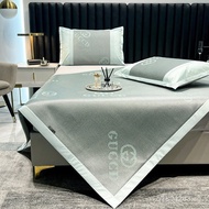 Ice Silk Summer Bed Mat Air Conditioning Mat Washable Folding Cooling Mat A Ice-like Rattan Chair Th