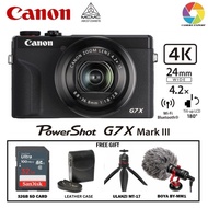Canon PowerShot G7 X Mark III / G7 X III Digital Camera (Black)