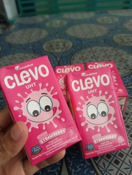 Paket hemat 5 pcs susu clevo rasa strawberry