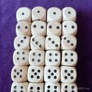 Wooden Dice Log Color 1-6 Number Round Character DIY Children's Play Toy IK4J