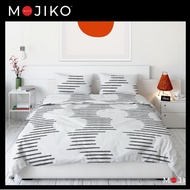 MOJIKO ผ้าปูที่นอน พร้อมหมอนหนุน-ข้าง ผ้านวม รุ่นLuxury 6ฟุต/ 5ฟุต/ 3.5ฟุต ผ้าหนาพิเศษ