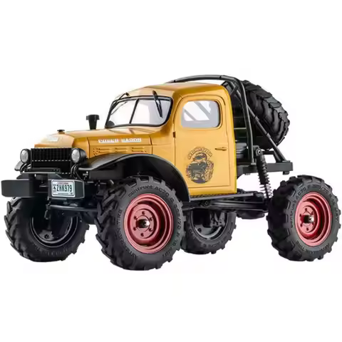 FMS 1:24 POWER WAGON FCX24 RC Crawler Model Buggy Car 4WD Vehicle Truck For Sandland Desert Dirt Roa