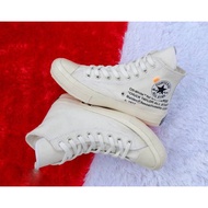 Converse X OFF White Premium All White - Converse Shoes | Bandung Shoe MALL