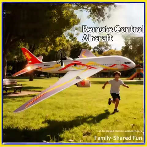 USB Rechargeable C919 Passenger Plane Model 34*36*7.5cm 3 Colors Electric Foam Hand Thrown Plane PP