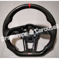 Audi A1 A3 A4 Q1 Q2 Q3 Carbon Fiber Steering Wheel