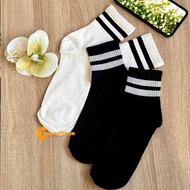 EXPEDITE.CO - Oldschool Men's and Women's Striped 2 Unisex Sports Ankle Socks