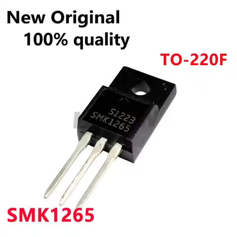 5-10/PCS New Original SMK1265 TO-220F 650V 12A Field effect tube In Stock