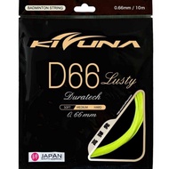 KIZUNA D66 DOUBLE FIILING BADMINTON STRINGS
