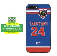 CASING HANDPHONE TEMPERED GLASS CASE NCT Dancing With Dino Yang Yang B