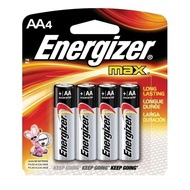 ENERGIZER MAX Alkaline Batteries 4'S