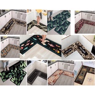 2pcs Kitchen mat, doormat, rug, bathroom carpet, Anti-Slip mat 2pcs/set40X60 40X120