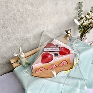 獨家設計 草莓控藍莓奶油蛋糕 立體蛋糕 手工卡片 生日卡片