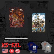 Baju Anime Cartoon Streetwear ONE PIECE Cotton Short Sleeve XS - 5XL T-Shirt C2OP3-SS-0008