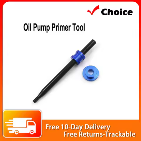 Oil Pump Primer Tool Efficient Safe Replacement for Chevy V6 V8 SBC 350 BBC 454 Small Big Block Engi
