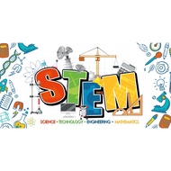 Banner STEM Sekolah saiz 3x6 KAKI / 4x8 KAKI