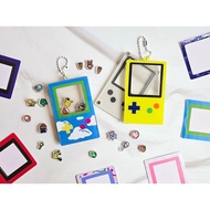 Refillable Customizable Gameboy Keychain, Gift for Nintendo Fan