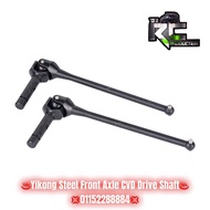 DjRC💢Yikong Metal Front Axle CVD Drive Shaft 2PCS💢For 1/8 YK4082 1/10 YK4012 YK4013 YK6101