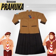 KEMEJA Elementary school scout uniform / girl scout uniform / scout uniform / long scout skirt / sco