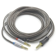16 Core Single Crystal Copper + Pure Silver Headphones Upgrade Cable For Hifiman HE1000se HE6se HE4x