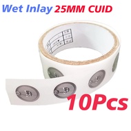 10/30/50Pc 25MM CUID Android App Modify UID Changeable S50 1K NFC Sticker Wet Inlay 13.56MHz NFC tag