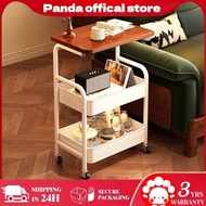 3 Tier Trolley Bedside Table With Wheels Coffee Table Sofe Side Table Living Room Nordic Meja Kopi M