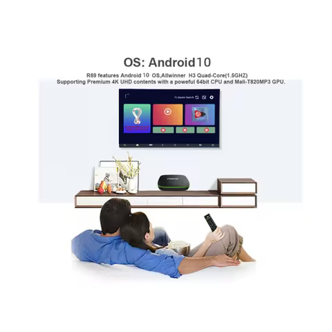 Best Smart TV box Android IPTV Box 1G 8GB 2G 16GB H.265 Media player 2.4G Wifi S905 Play M3u 4K Ultr