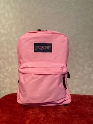 jansport superbreak pink backpack