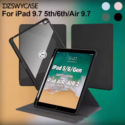 360 Rotating Case for iPad 9.7 inch 6th Generation/ 5th Generation/iPad Air 2 / iPad Air, Shockproof