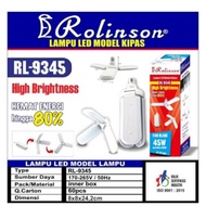 Bohlam lampu LED model kipas RL 9345 45watt / Aoki AK-Y3 30watt Rolinson / LAMPU KAMAR / LAMPU RUMAH