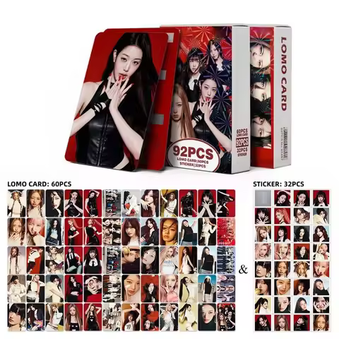 92PCS New Album Girl Group REVIVE BANGBANG Peripherals Mini stickers Collection High-quality Double-
