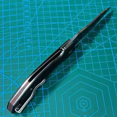 Kesiwo 241CF S30V Blade Carbon Fiber Handle EDC Pocket Folding Knife Utility Outdoor Camping Hunting