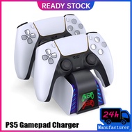 Dual Fast Charger for PS5 Wireless Controller USB Type-C Charging Cradle Dock Station for Sony Playstation 5 Joystick Gamepad