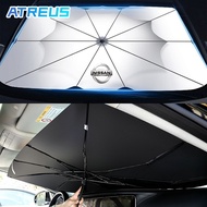 Nissan Car Sunshade Car Sun Visor Windshield Sun Shield Shade Sun Protection Anti-UV Shade Cover For