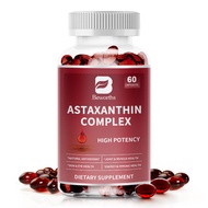 BEWORTHS Viên nang phức hợp Astaxanthin với dầu cá 340mg Dầu nhuyễn thể Nam Cực 120mg Astaxanthin Ol