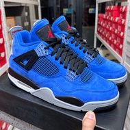 2024【GX NO.1】Eminem Encore Jordan 4 sneaker for men shoes AJ4 Retro Blue EU40--48.5