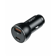 Excellent 48W fast charger For Genuine AUKEY CC-Y48 car, metal car charger, compact