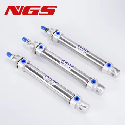 C85N SMC Type Cylinder C85N10/12/16/20/25/32/40-10/20/30/40/45/50/60/75/80/100/125/300 Mini Air Pneu