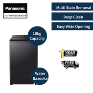 Panasonic Care + Stain Expert Top Load Washer (10kg) NA-FD10X1BRT