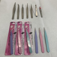 Pinset All Varian Catut Alat Pencabut Uban Komedo Jerawat Pemencet Acne Penjepit Sticker Bentuk Luru