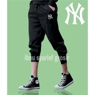 (ZIPPER POCKET) JOGER SHORT SPORT PANTS JOGER 7/8 CASUAL PANTS 3/4 DAILY RUNNING BIKE