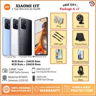 XIAOMI 11T 5G | 8GB + 128GB | 8GB + 256GB 1 Year Warranty New Original Phone