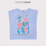 Áo thun tay ngắn hoạt hình đáng yêu cho bé gái Gustavo Gano