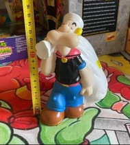 popeye 大力水手 玩偶 公仔 存錢罐 成色如圖。
