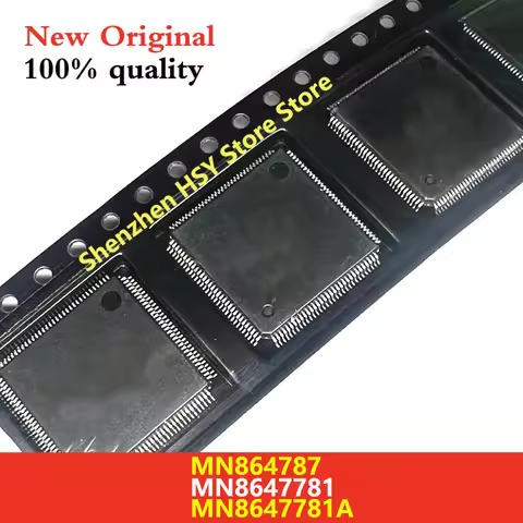(1piece)100% New MN864787 QFP-256 MN8647781 MN8647781A QFP-144