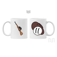Mug Henry Stickmin Jack Doogan and Rifle Icon