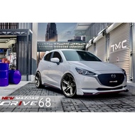 Mazda 2 sedan hatchback 2020 2021 2022 drive 68 bodykit body kit d68 drive68 front side rear skirt lip spoiler