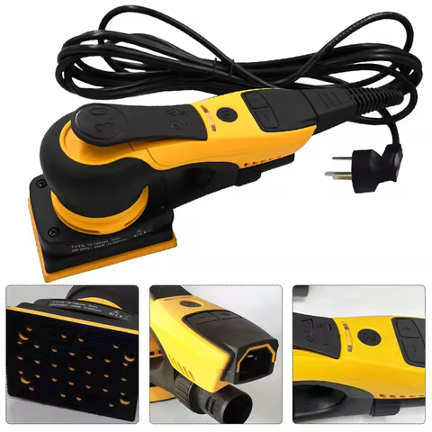 Electric Orbital Sander 2.5 Orbit 220V Lightweight Portable Handheld Auto Wood Polishing Same Mirka 