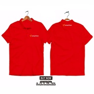 kaos kerah polo smartfren / baju polo smartfren provider