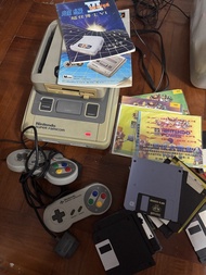 任天堂 超級任天堂博士VI 遊戲機連配件